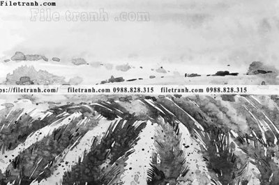 File PSD tranh ve mau nuoc 1540 (gốc) cho designer