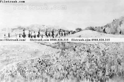 Mua file gốc tranh ve mau nuoc 1547 (PSD) tại Filetranh.com