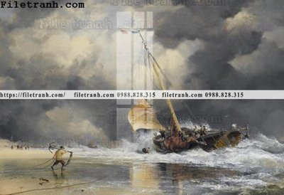 Download file ảnh gốc tranh ve son dau thuan buom xuoi gio 2043 để in ấn