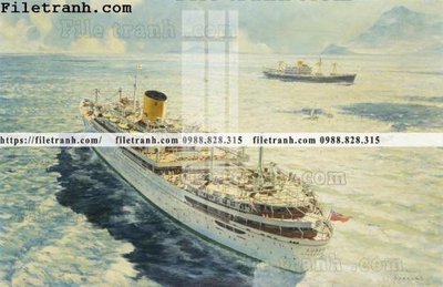 File in lụa tranh ve son dau thuan buom xuoi gio 2251 (hoa văn) tranh ve son dau thuan buom xuoi gio 2251