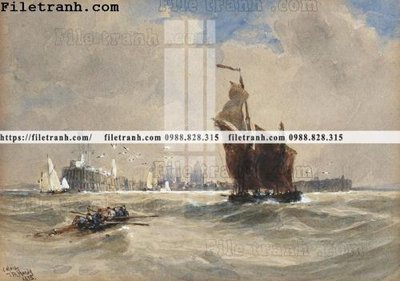 File in mica tranh ve son dau thuan buom xuoi gio 2311 (bản gốc) siêu trong