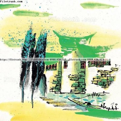 File in trần tranh ve thi tran giang nam 855 (bản gốc) bầu trời