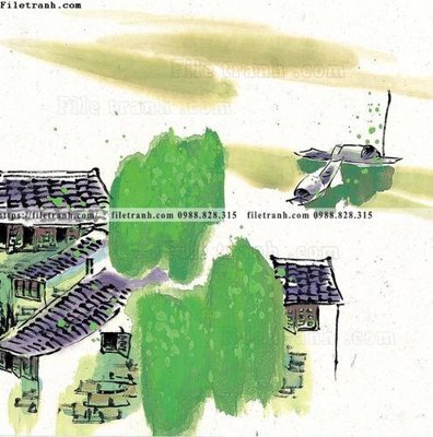 File gốc tranh ve thi tran giang nam 863 (cho in ấn) từ Filetranh.com