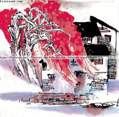 File in trần tranh ve thi tran giang nam 915 (bản gốc) 5D