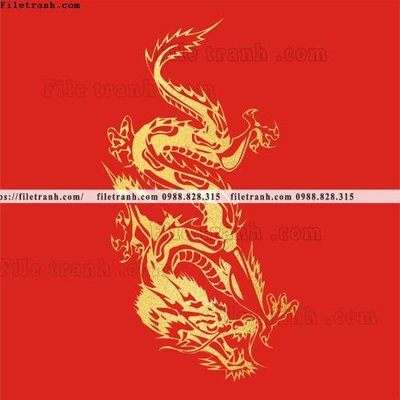 File tranh gốc in trần nhà tranh vector rong vang 525 3D