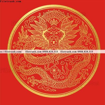 File gốc tranh vector rong vang 541 (in tráng gương) sang trọng