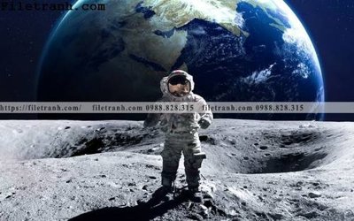 Tải file tranh vu tru phi hanh gia 107 (PSD) cho in ấn quảng cáo