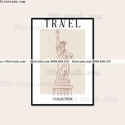 File tranh travel ban do 1520 (gốc) chủ đề thành phố