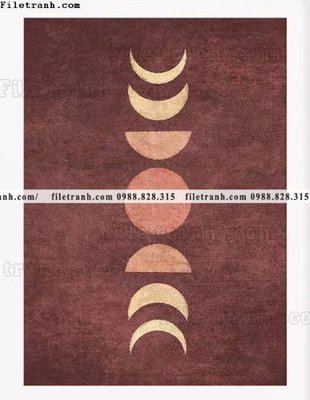 File gốc truu tuong cua Mat troi va Mat trang Morandi 631 (ảnh rõ nét) để in