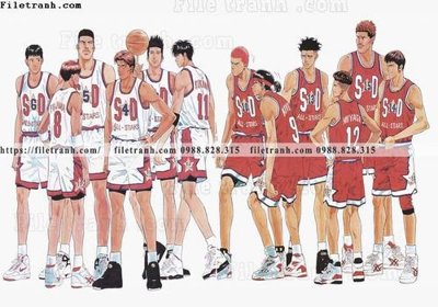 File in mica truyen tranh Slam Dunk 506 (ảnh gốc) đẹp