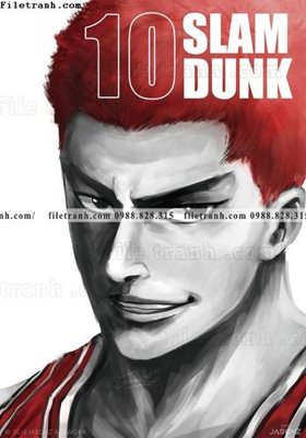 File gốc truyen tranh Slam Dunk 513 (phong cách) cổ điển