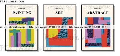 Tải file vector bo 3 truu tuong dep 1517 (gốc) làm file quảng cáo