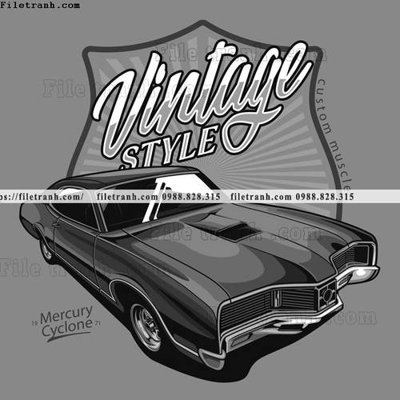 Tải file vector hinh anh o to xe hoi co dien 1504 (ảnh gốc) file TIFF