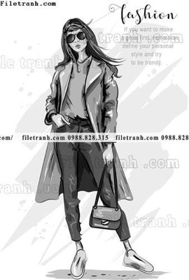 Tải file gốc vector hinh anh style thoi trang nu 1509 (in bạt) quảng cáo