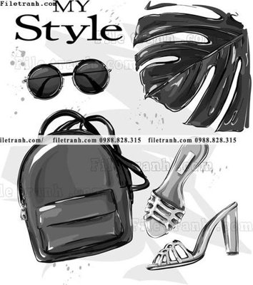 File ảnh gốc vector hinh anh style thoi trang nu 1602 không vỡ nét