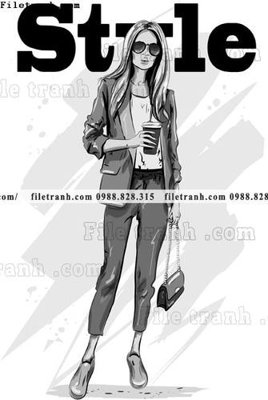 Tải file gốc vector hinh anh thoi trang nu 1529 (in bạt) quảng cáo