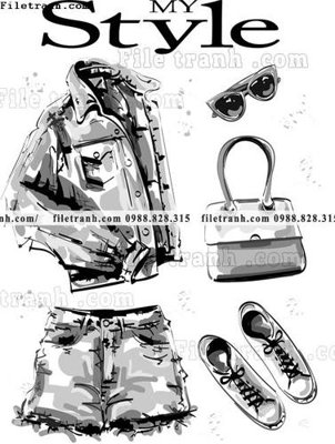 File PSD vector hinh anh thoi trang nu 1560 (nguyên bản) cho thiết kế