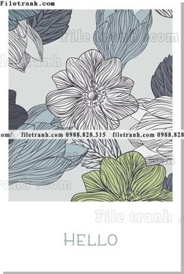 File in mica vector hoa don gian co dien chau au 1532 (bản gốc) sắc sảo