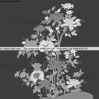 File in ấn vector hoa va cay nhat ban 1511 (bản gốc) sắc nét