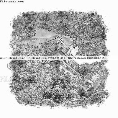 File tranh vector trang tri kien truc the gioi 1502 (gốc) chủ đề thiên nhiên