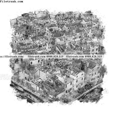 File tranh ảnh gốc vector trang tri kien truc the gioi 1538 dùng cho in khổ lớn