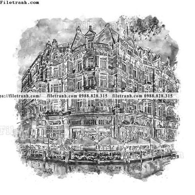File tranh vector trang tri kien truc the gioi 1564 (gốc) in backlit film