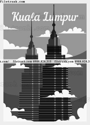 File tranh vector truu tuong toa nha noi tieng 1507 (gốc) chủ đề động vật