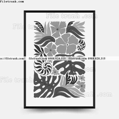 File gốc vector truu tuong ve hoa va cay 1517 (cho in ấn) từ Filetranh.com