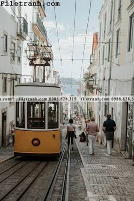 File gốc xe dien co dien duong pho 102 (cho in ấn) độc quyền